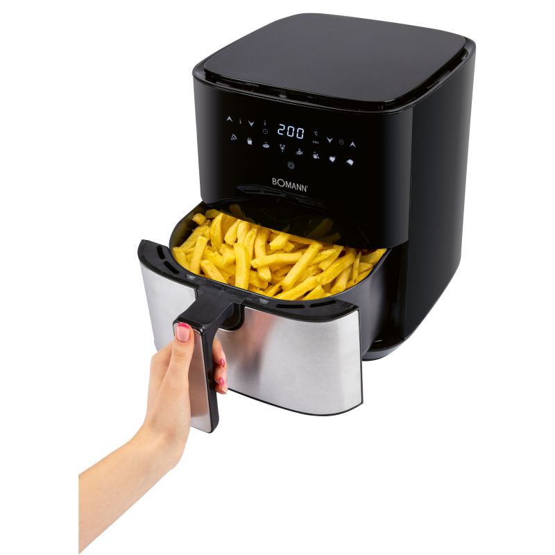Friteuse à air chaud 5L Bomann FR6069HCB-Noir/Inox Bomann - Mathon - 2