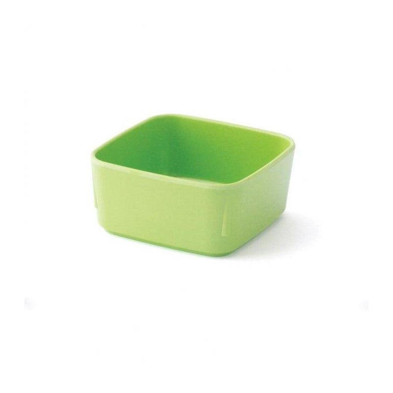 Lot de 4 mini raviers verts, en mélamine, 18 CL, L.8*l.8*h.3.4 cm Plastorex - Mathon