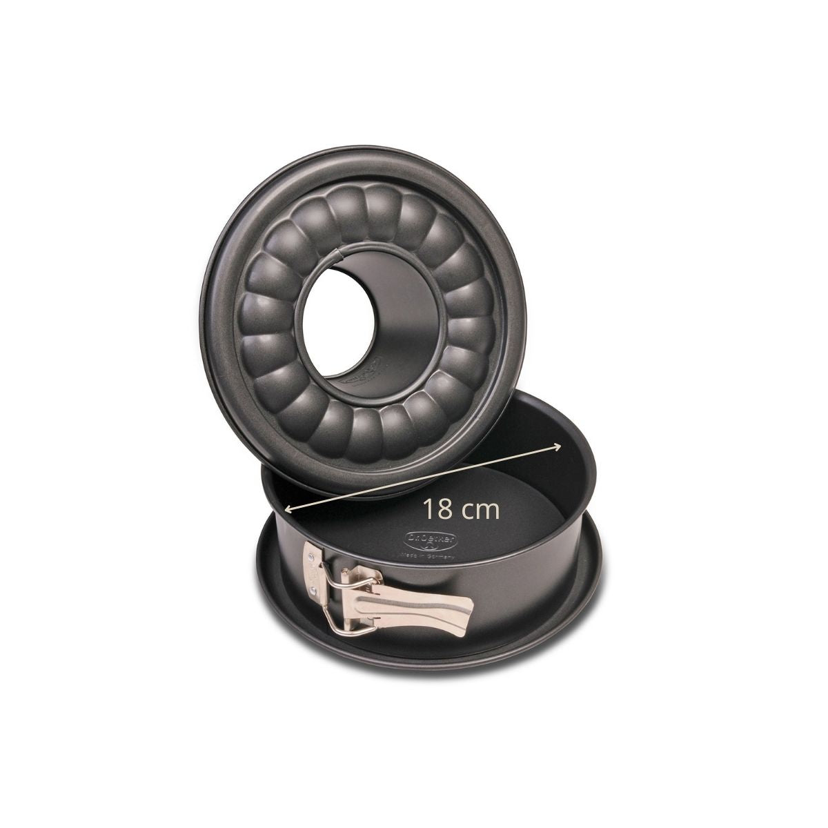 Moule à manqué et à savarin à charnière acier 18 cm Dr. Oetker Tradition Dr. Oetker - Mathon - 3