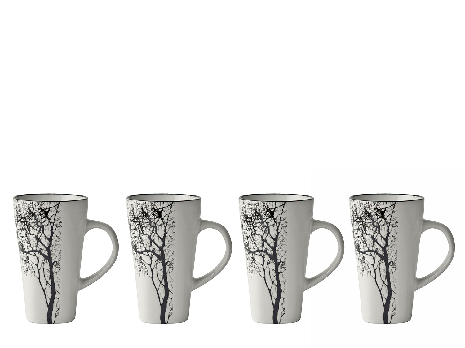 Set de 4 tassed espresso HELA en grès Sable Villa Collection - Mathon - 1