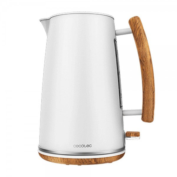 Bouilloire Cecotec Thermosense 400 White Woody Blanc Acier Inoxydable Cecotec - Mathon