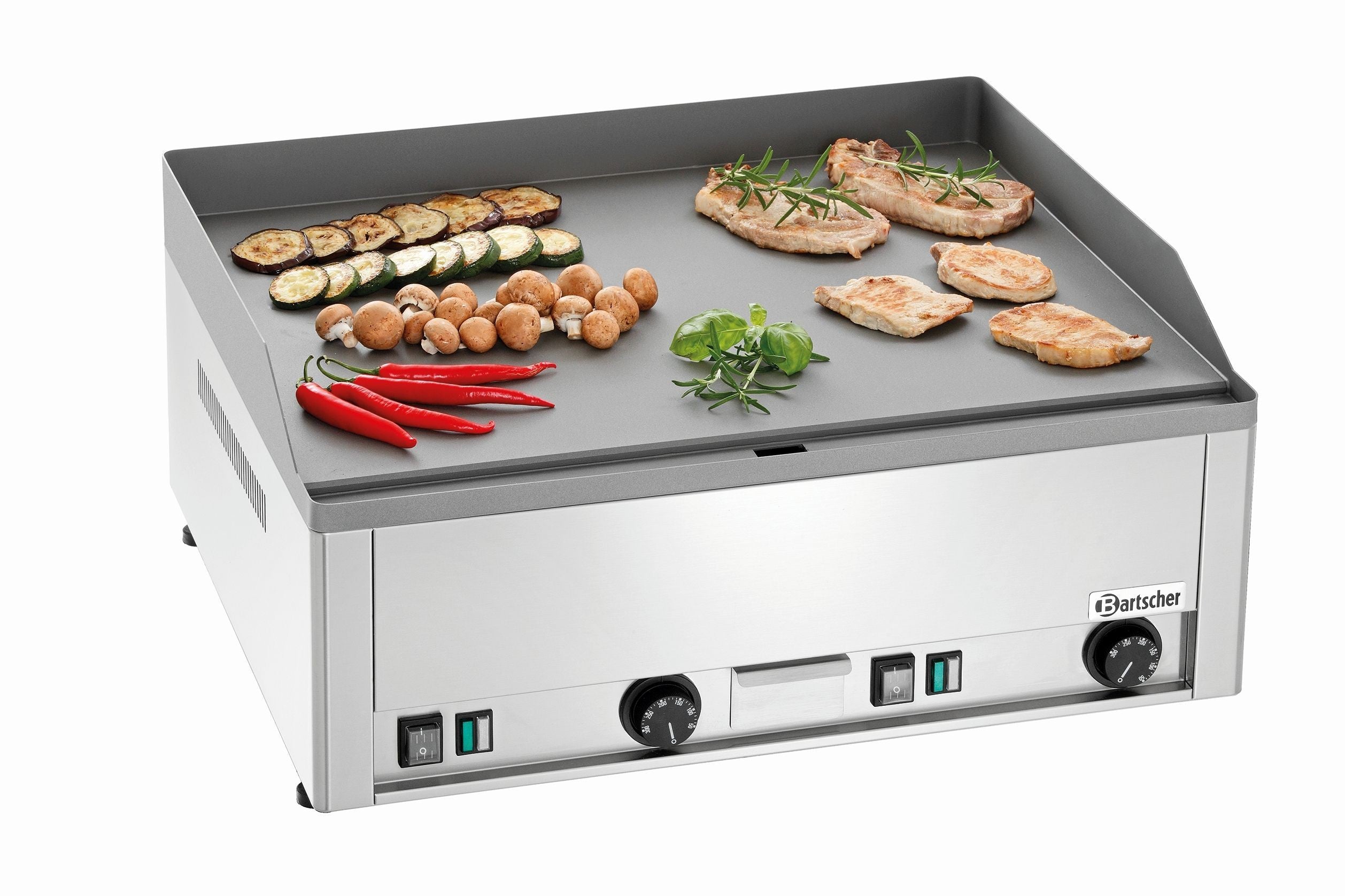 Plancha Professionnelle Électrique Lisse - Bartscher - Mathon - 2