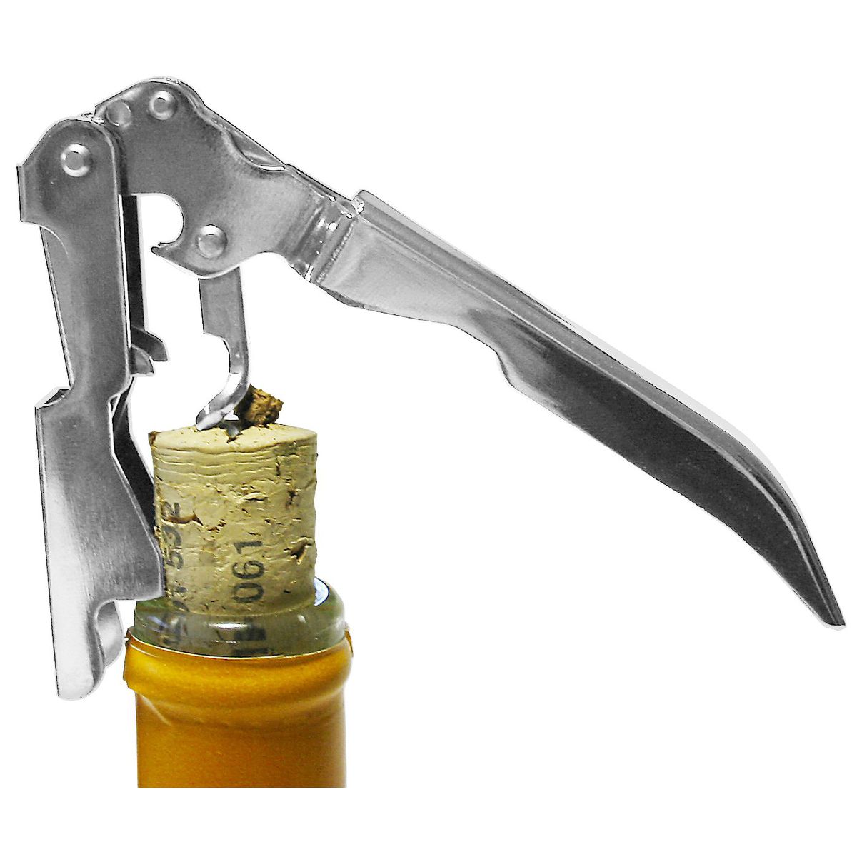 Tire-bouchon limonadier double levier en inox  Bar Concept Fackelmann - Mathon - 5