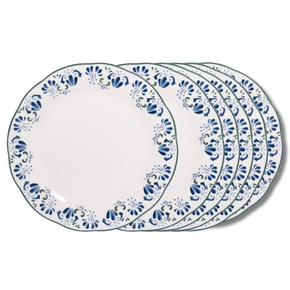 Assiette plate Giverny 27 cm (lot de 6) Table passion - Mathon - 1