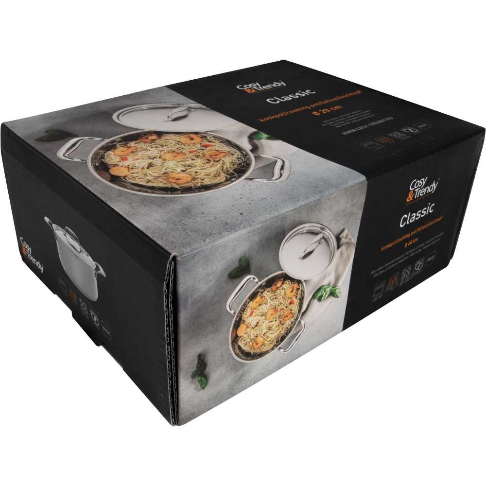 Faitout - Cosy & Trendy - Classic - Acier Inoxydable - ø20 Cm - 3,14 L - Tous Feux Dont Induction Cosy & Trendy - Mathon - 4