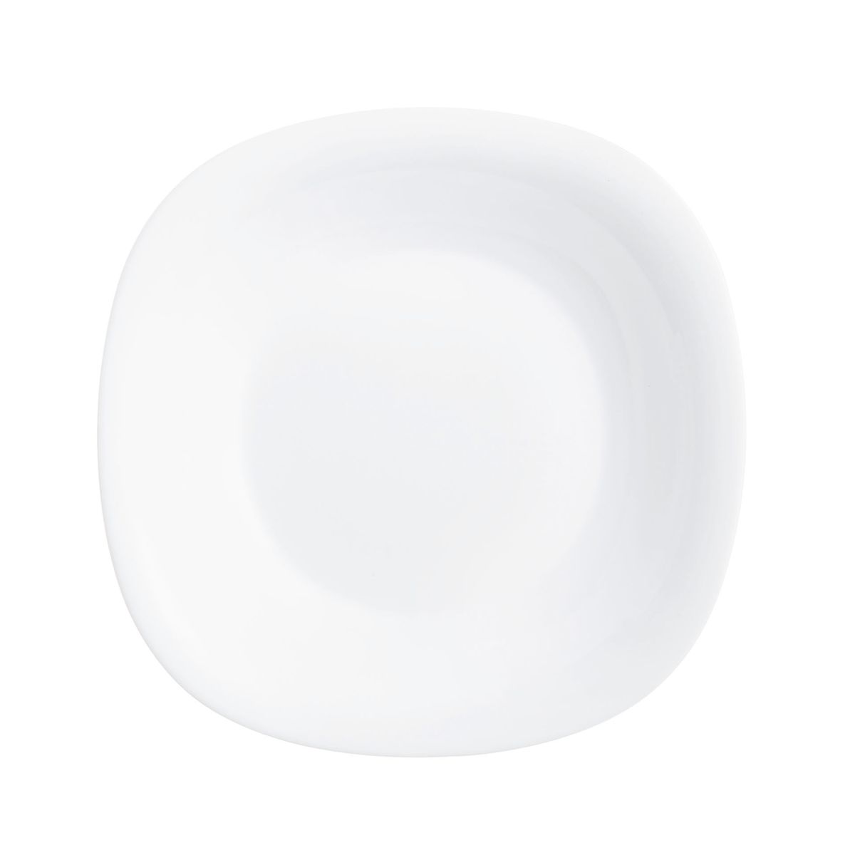 Assiette creuse blanche 22,8 x 21,2 cm Carine Luminarc - Mathon - 1