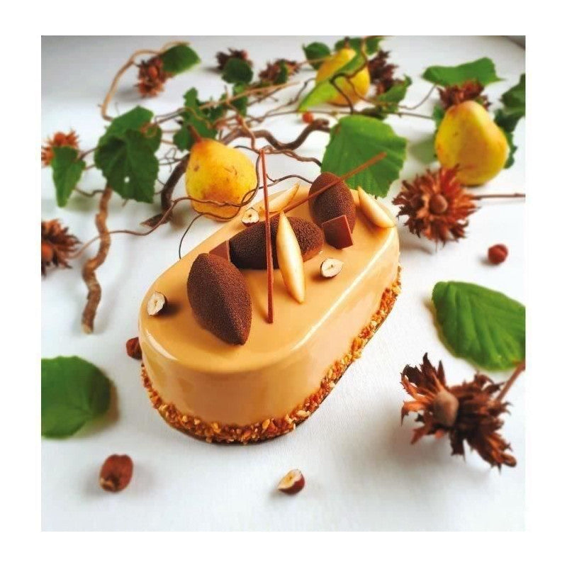 Moule A Charnieres Ovale - Baumalu - 31x12x8 Cm - Acier Revetu Carbon Steel 0,8 Mm - Antiadhérent Anthracite Baumalu - Mathon - 2