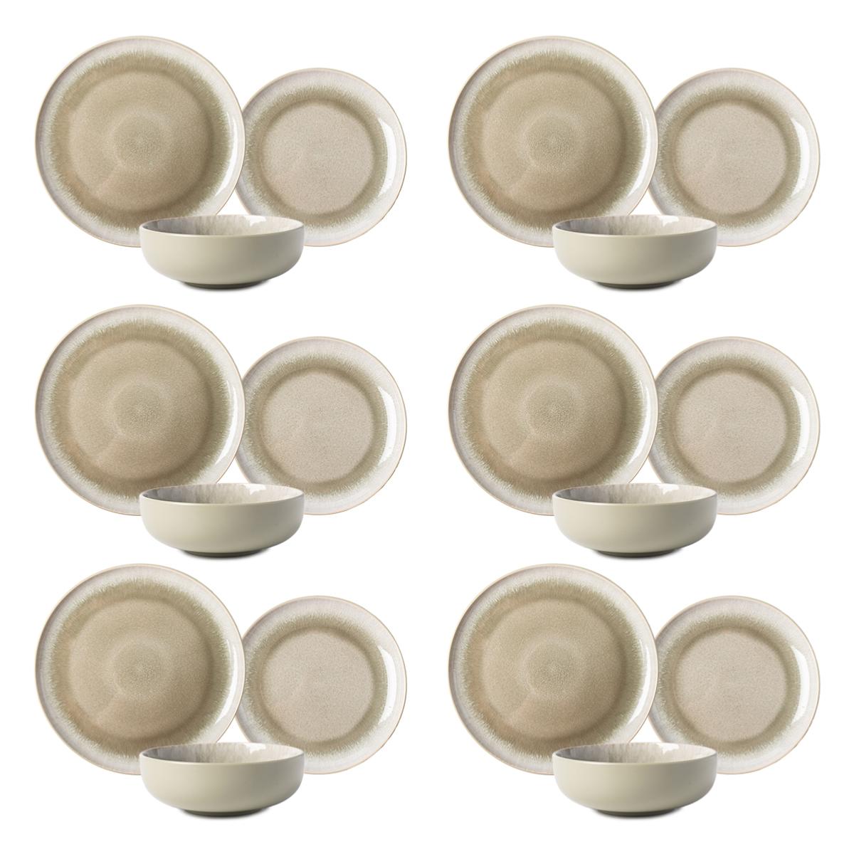 Service 18  pièces vert - "Iris" Laguiole Cuisson - Mathon - 2