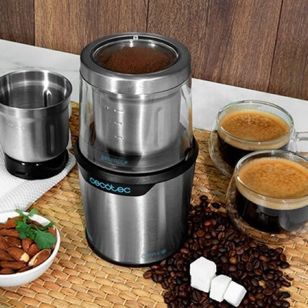 Moulin électrique Cecotec Titanmill 300 Duoclean Acier Inoxydable 300 Cecotec - Mathon - 4