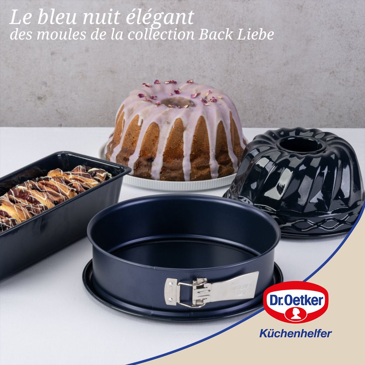 Moule à manqué à charnière 28 cm Dr Oetker Back Liebe Dr. Oetker - Mathon - 7