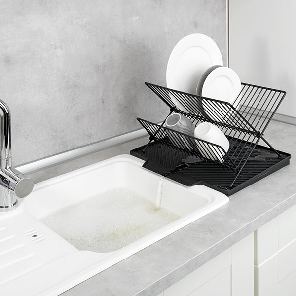 Égouttoir vaisselle avec tapis égouttoir Nelia Wenko by Maximex - Mathon - 2