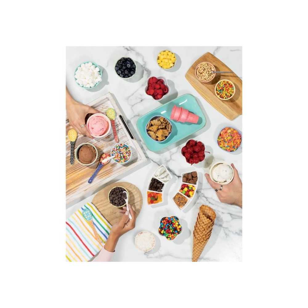 Machine A Glaces Ninja - Creami Swirl Nc701eu - Capacité 480ml - 13 Programmes Dont Glaces A L