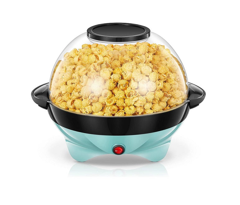 Machine a Pop Corn de 5,5L 800W bleu Vendos85 - Mathon