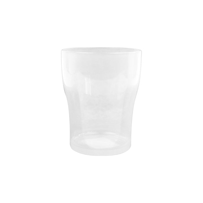 12Pcs - Verre à bière Cupoly, 1/2 pinte en plastique PP   H103mm 380ml FirstPack - Mathon