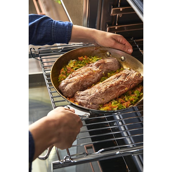 Poêle acier Minéral B Loqy sans manche 28 cm De Buyer - Mathon - 3