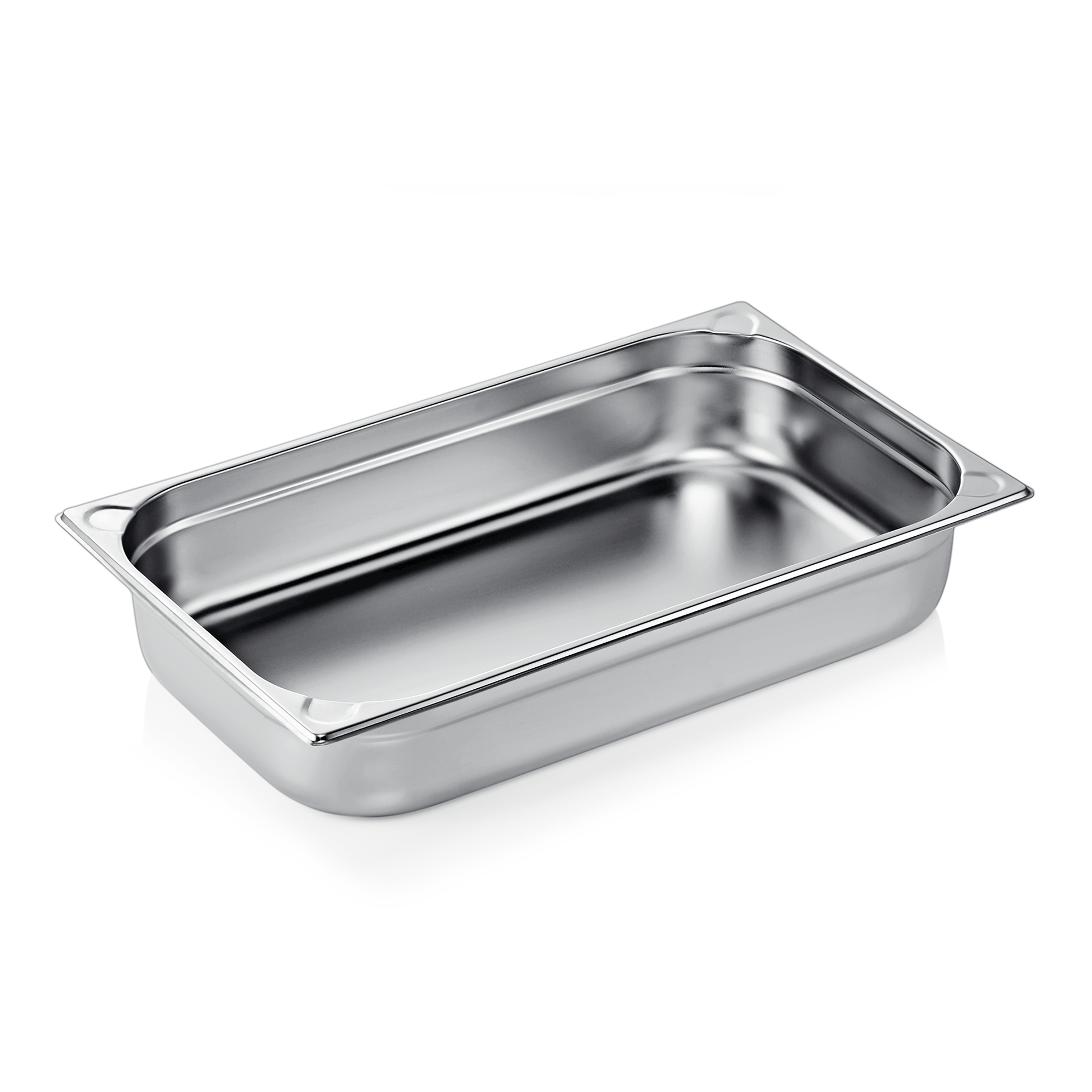 Bac GN 1/1 Inox Coins Gaufrés 13 L H 100 mm - WAS Germany - Mathon