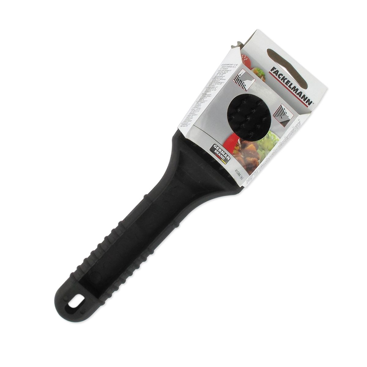 Racloir à plancha et brosse à barbecue 2 en 1 22 cm  BBQ Edition Fackelmann - Mathon - 5