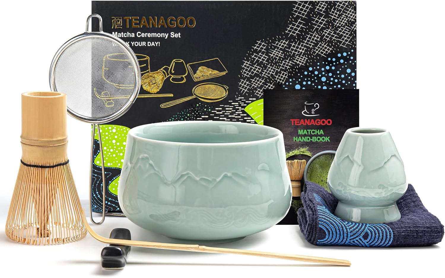 Set de cérémonie matcha 7 pièces – Tradition japonaise Vendos85 - Mathon