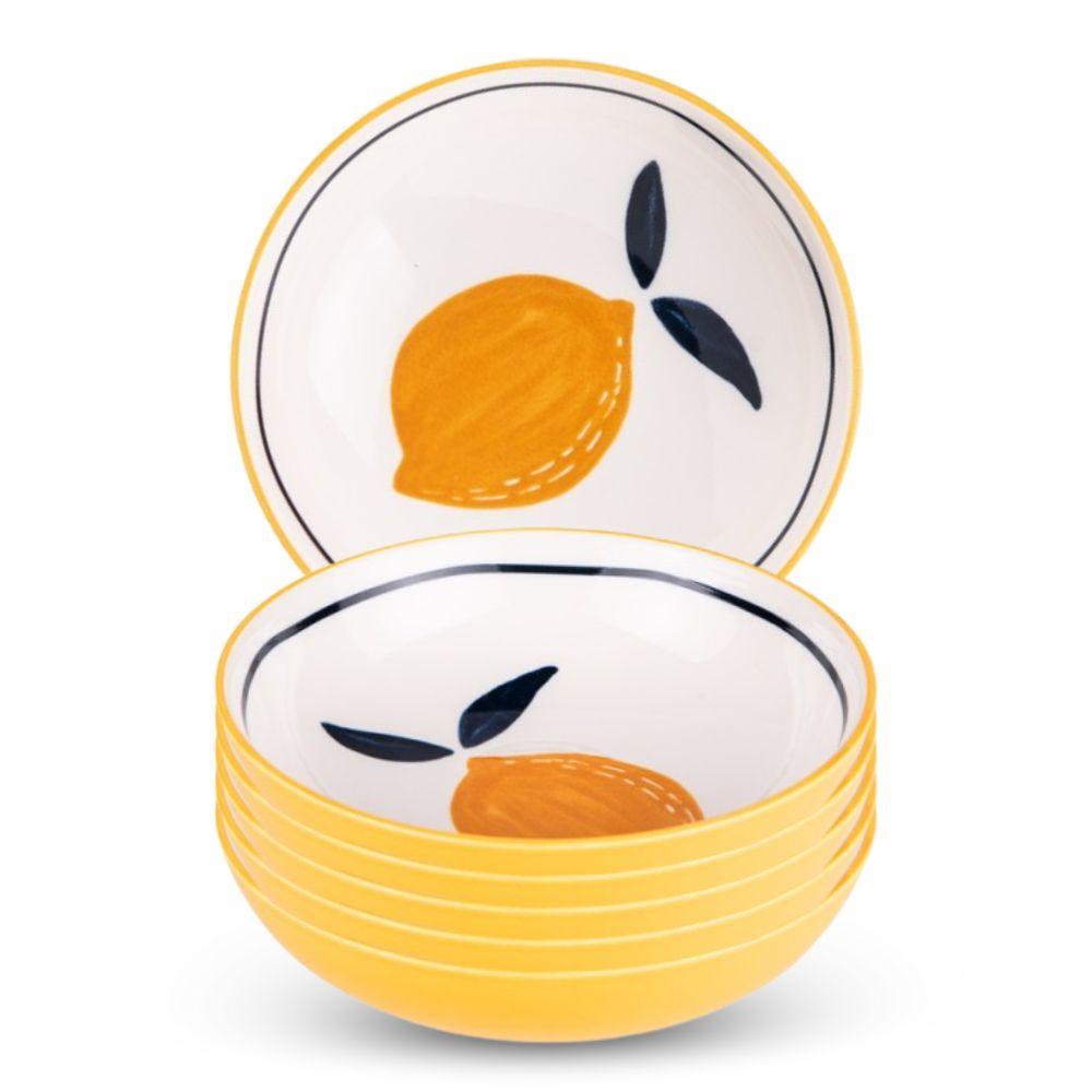 Assiette creuse Sicilia 20 cm (lot de 6) Table passion - Mathon - 1