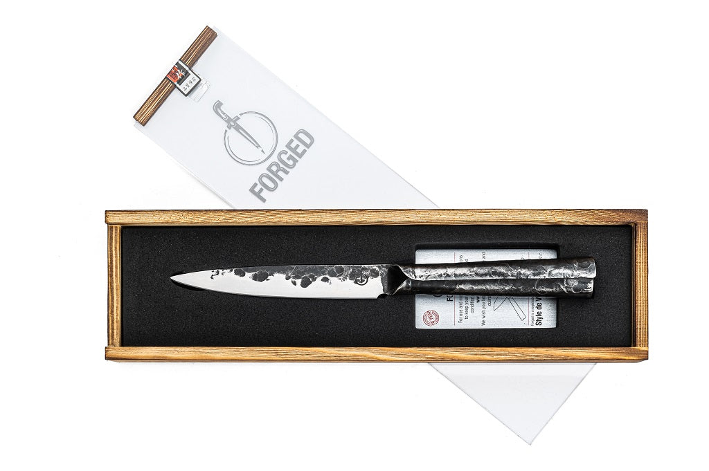 Couteau Ménager en acier inoxydable, BRUTE, 12,5 cm Forged - Mathon - 3