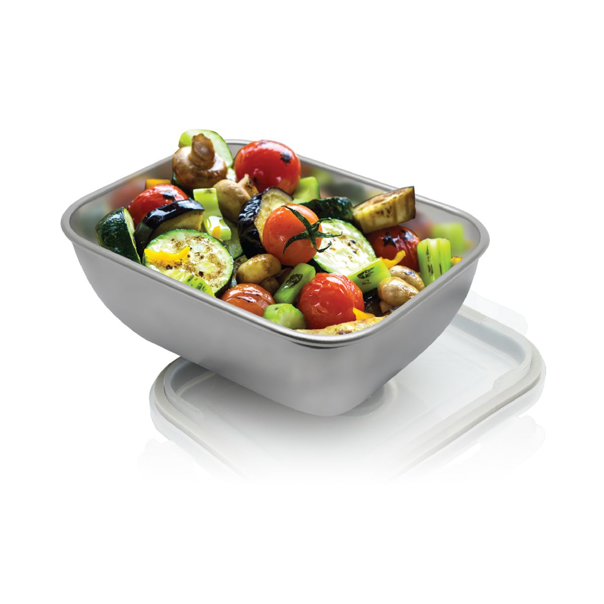 Boîte à repas isotherme en inox qui passe au microonde 600 ml  Move Fackelmann - Mathon - 6