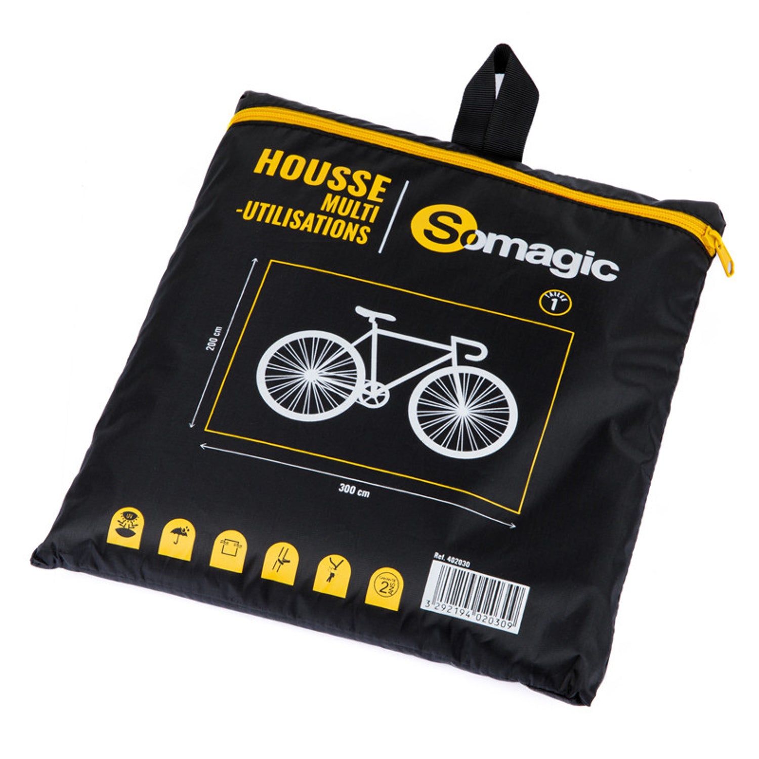 Housse plate multifonction L 200 x l 300 cm Somagic - Mathon - 1