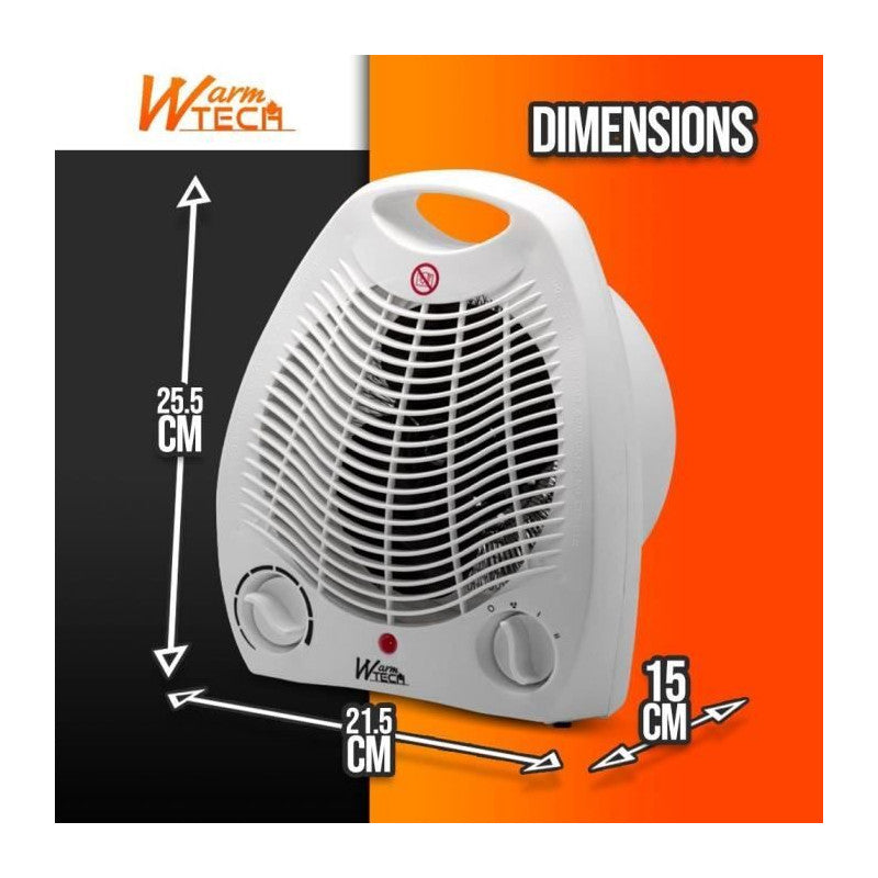 Chauffage Soufflant - 2000w - Warm Tech - 240v - Jusqu