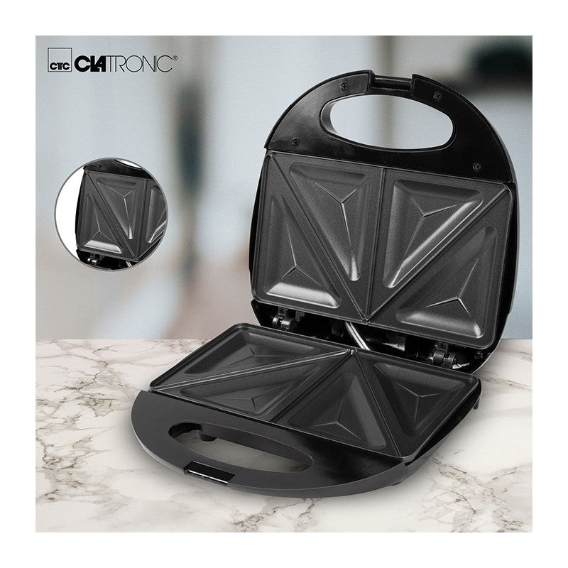 Appareil à Sandwich et Croque Monsieur Clatronic ST 3477 Noir Clatronic - Mathon - 3
