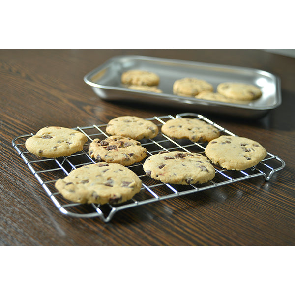 Grille pour plat à four 28x20 cm Steel Pan - Mathon - 2