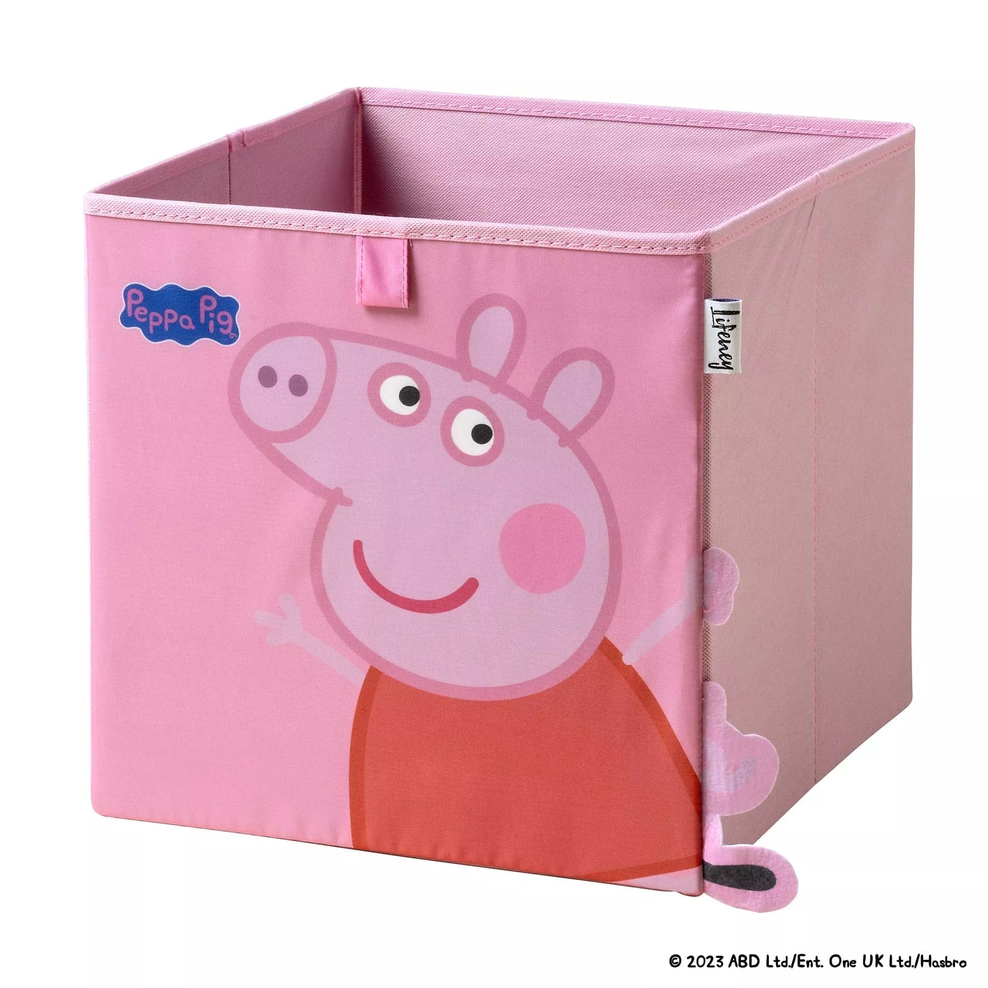 Boîte de rangement rose Peppa compatible Kallax Lifeney Peppa Pig Fackelmann - Mathon - 1