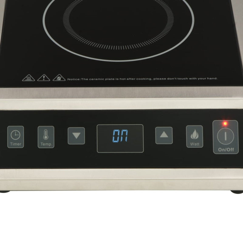 Table De Cuisson à Induction électrique Et écran Tactile 3500 W VIDAXL - Mathon - 4