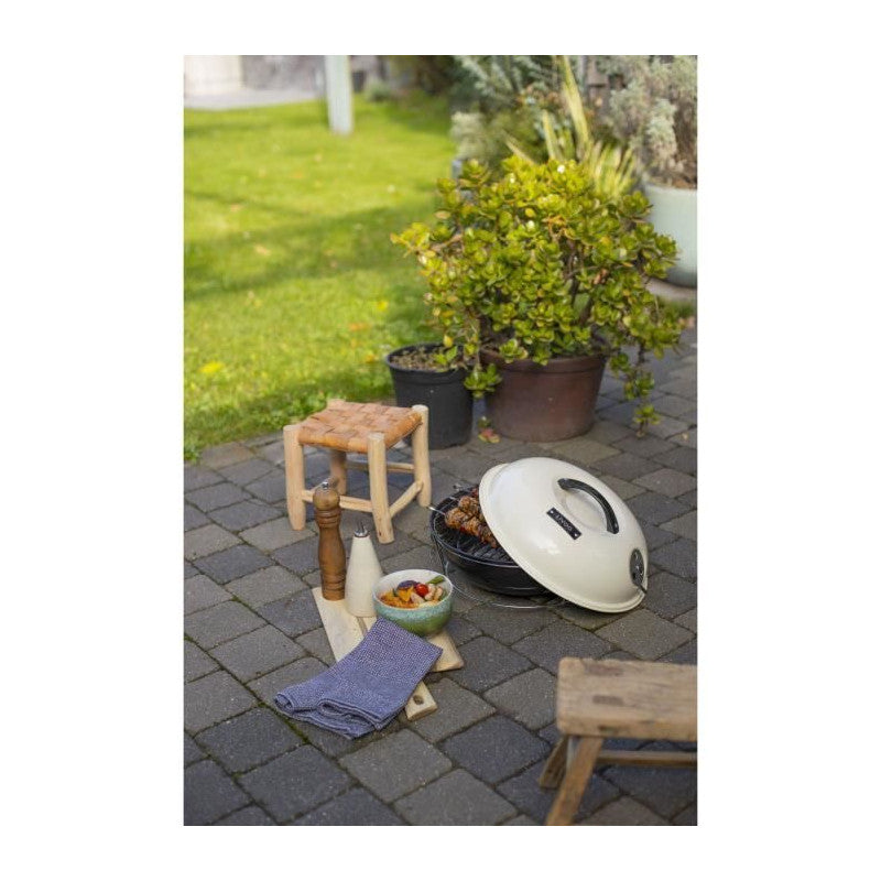 Barbecue A Charbon Portable - Livoo - Doc301 - Champagne Et Noir Livoo - Mathon - 5