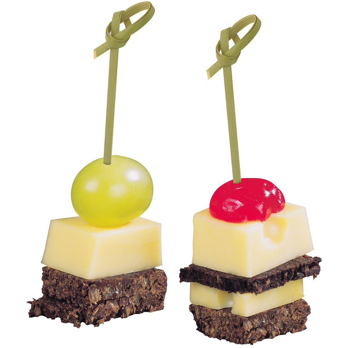 Lot de 50 pics à brochettes en bambou de 10 cm  Wood Edition Fackelmann - Mathon - 8