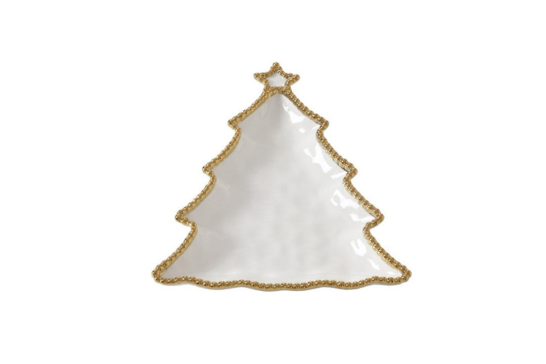 Set de 2 plats sapin de noël - 27,9x24,1x3,2cm - FOR THE HOLIDAYS Pampa Bay - Mathon