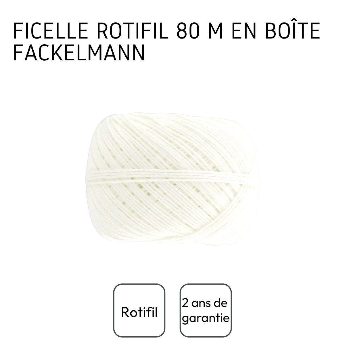 Ficelle de cuisine de 80 m Fackelmann - Mathon - 4