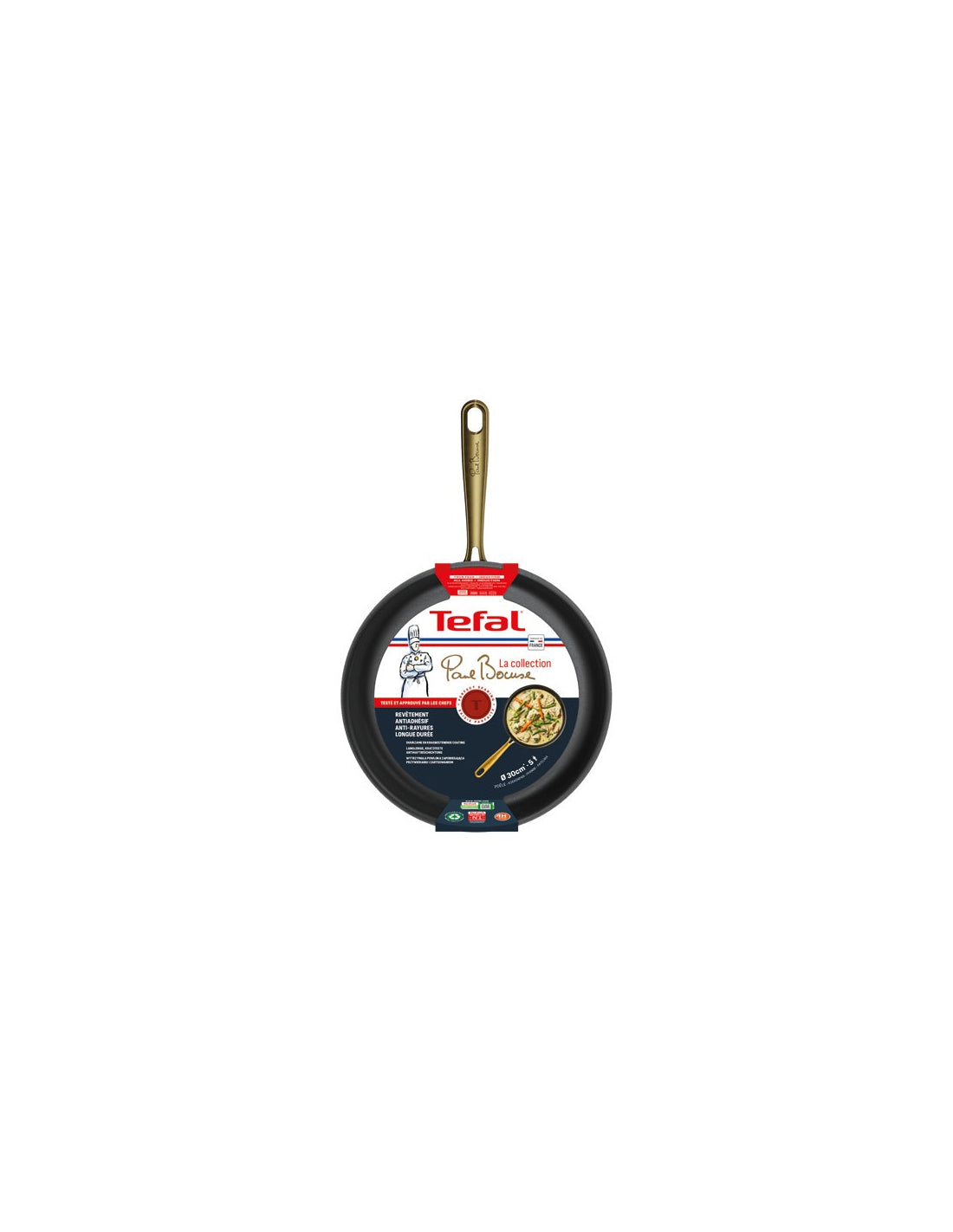 Poêle Tefal Paul Bocuse G3370702 30 Cm Gris Tefal - Mathon - 5