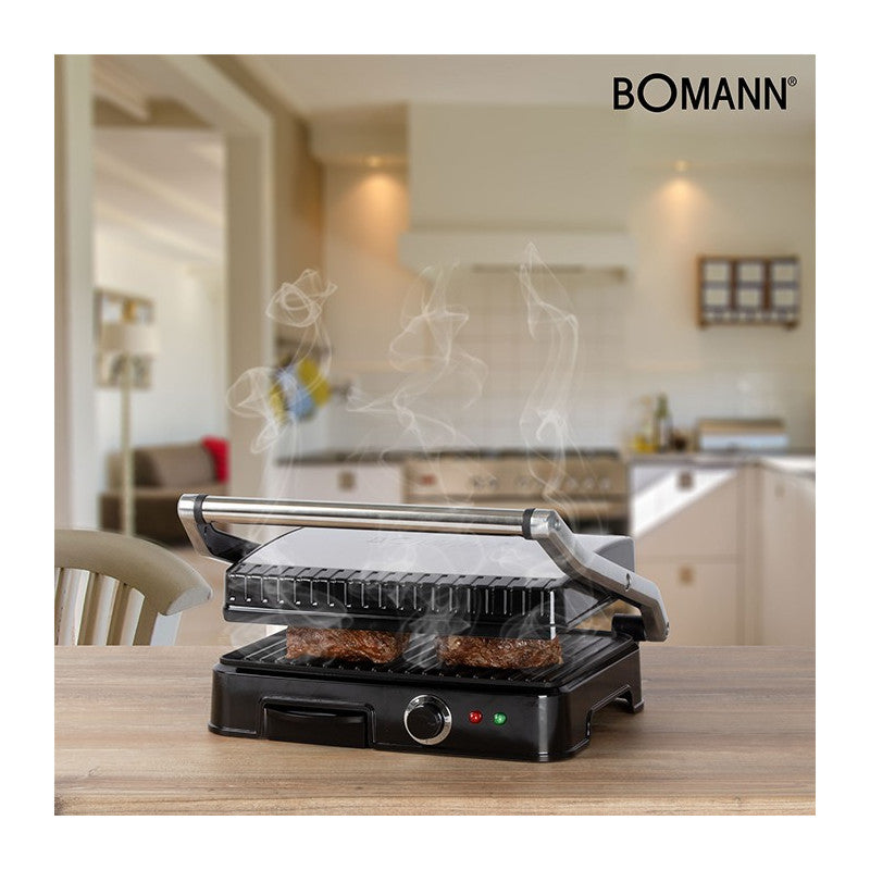 Plancha Gril et panini Bomann KG 2242 CB Noir Bomann - Mathon - 5