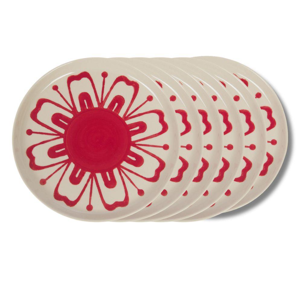 Assiette à dessert Debbie 21 cm (lot de 6) Amadeus - Mathon - 1