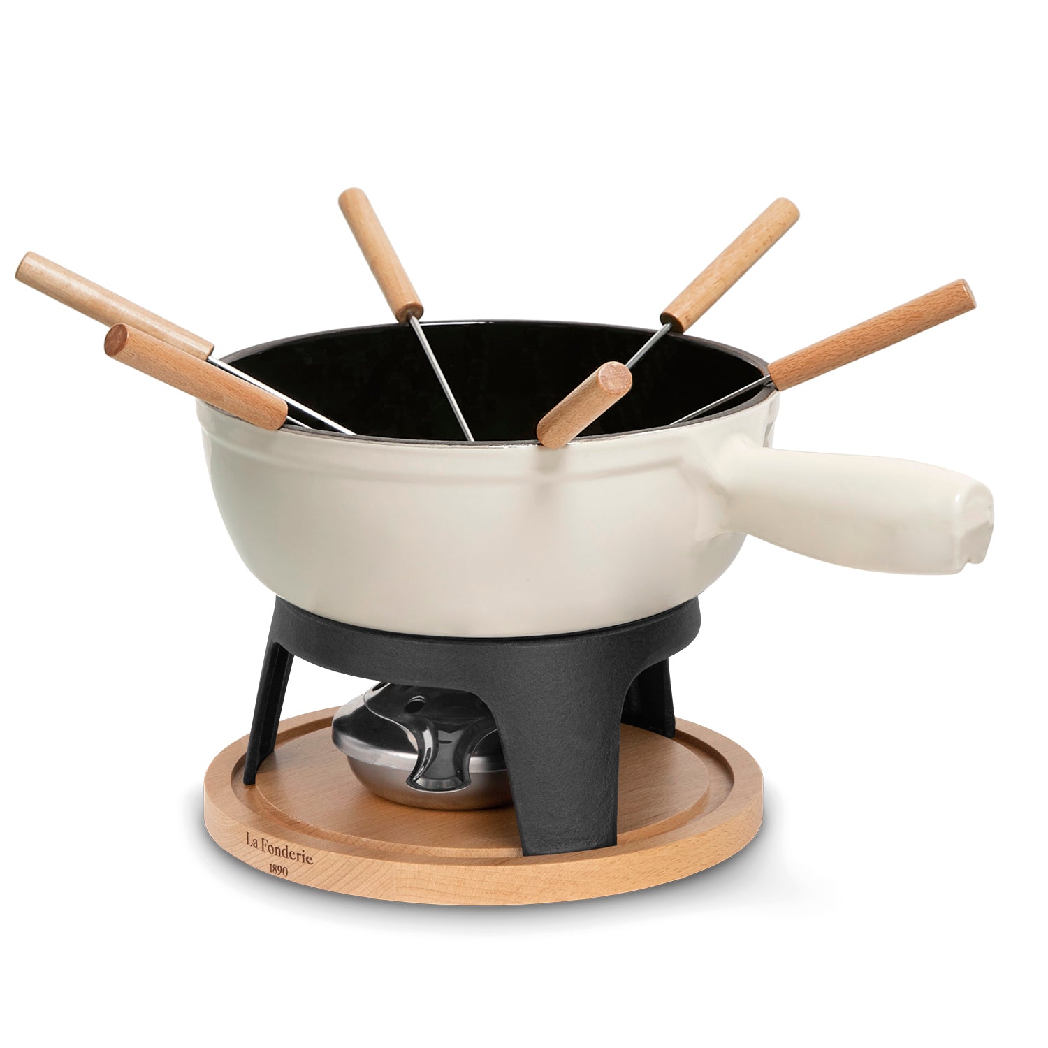 Set à fondue en fonte 6 personnes - MONT BLANC La Fonderie - Mathon - 2
