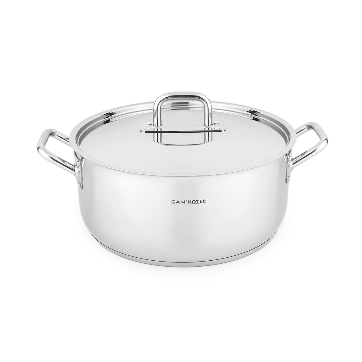 Faitout inox - 38cm induction Gam Hotel - Mathon - 1