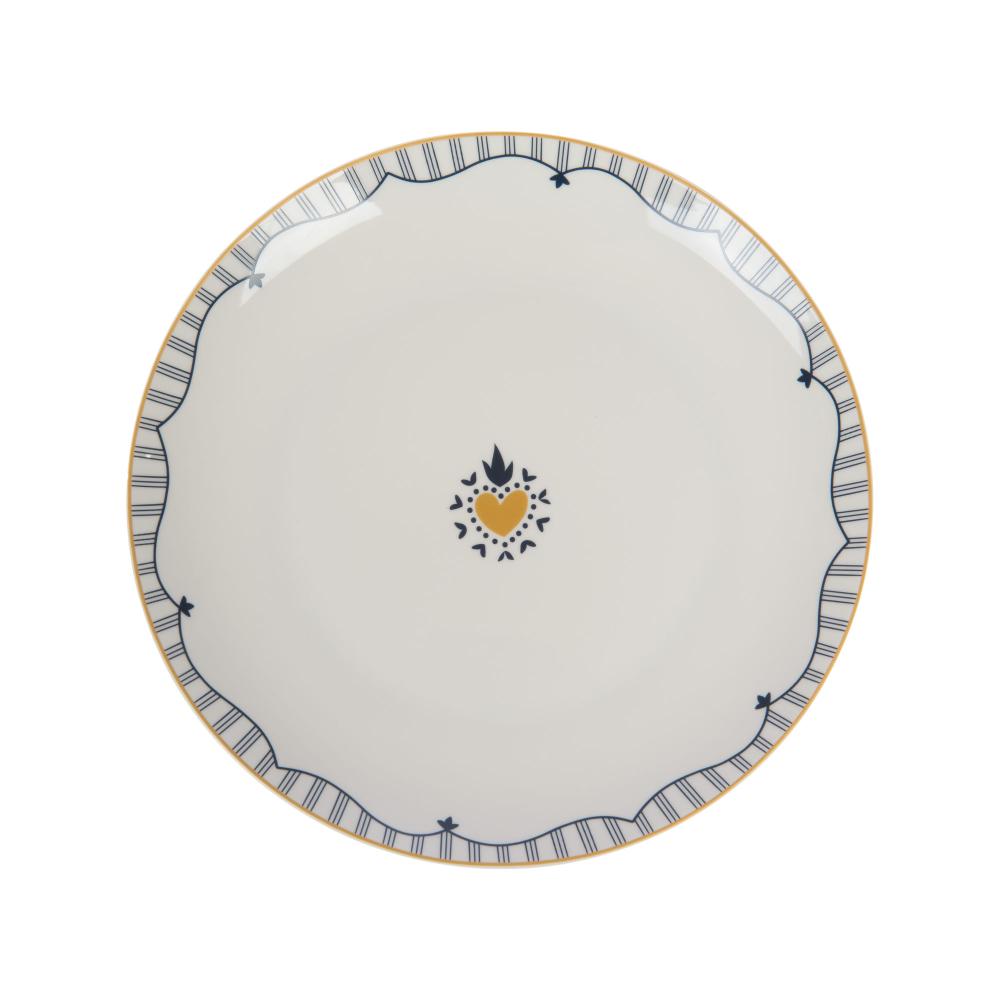 Assiette à dessert Poésie 20 cm (lot de 6) Amadeus - Mathon - 2