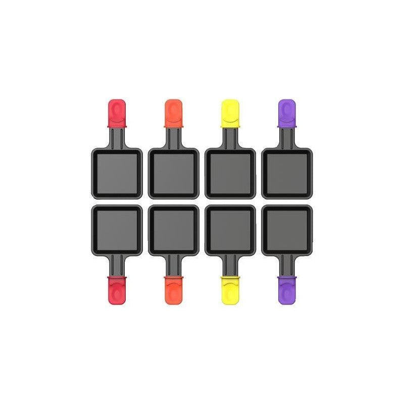 Appareil 3 En 1 -   - Fg816 - 1100w - 8 Poelons - 6 Pics A Fondue - Thermostat Réglable Fagor - Mathon - 4