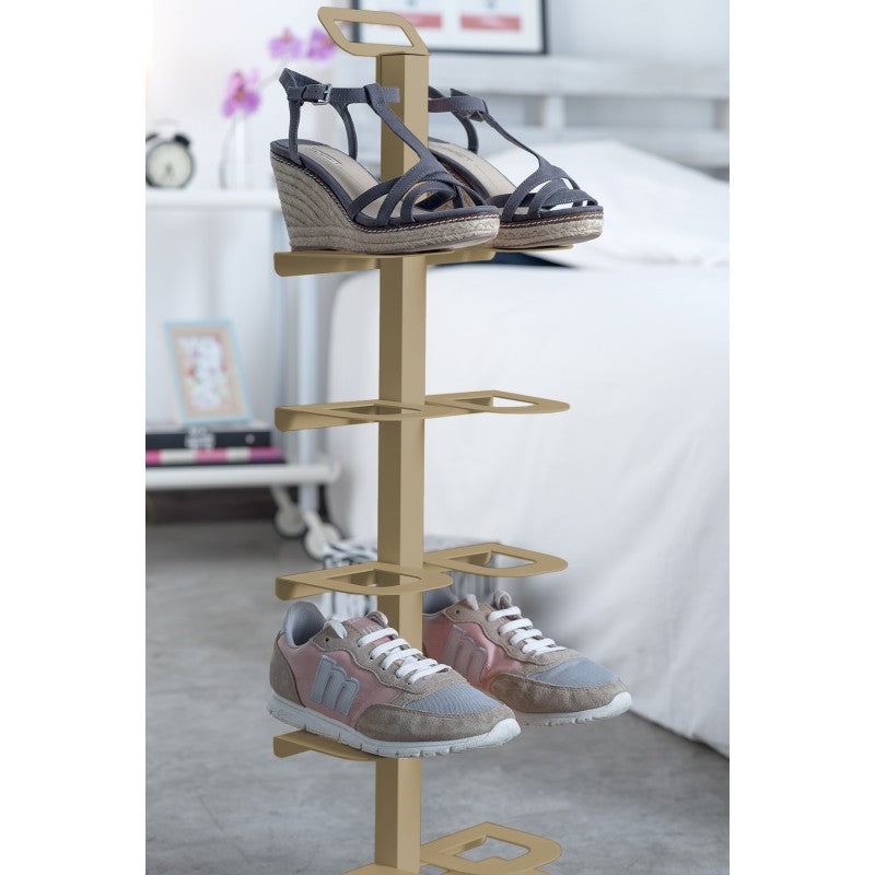 Étagère à chaussures, rangement chaussures portable, couleur Sable Don Hierro - Mathon - 2