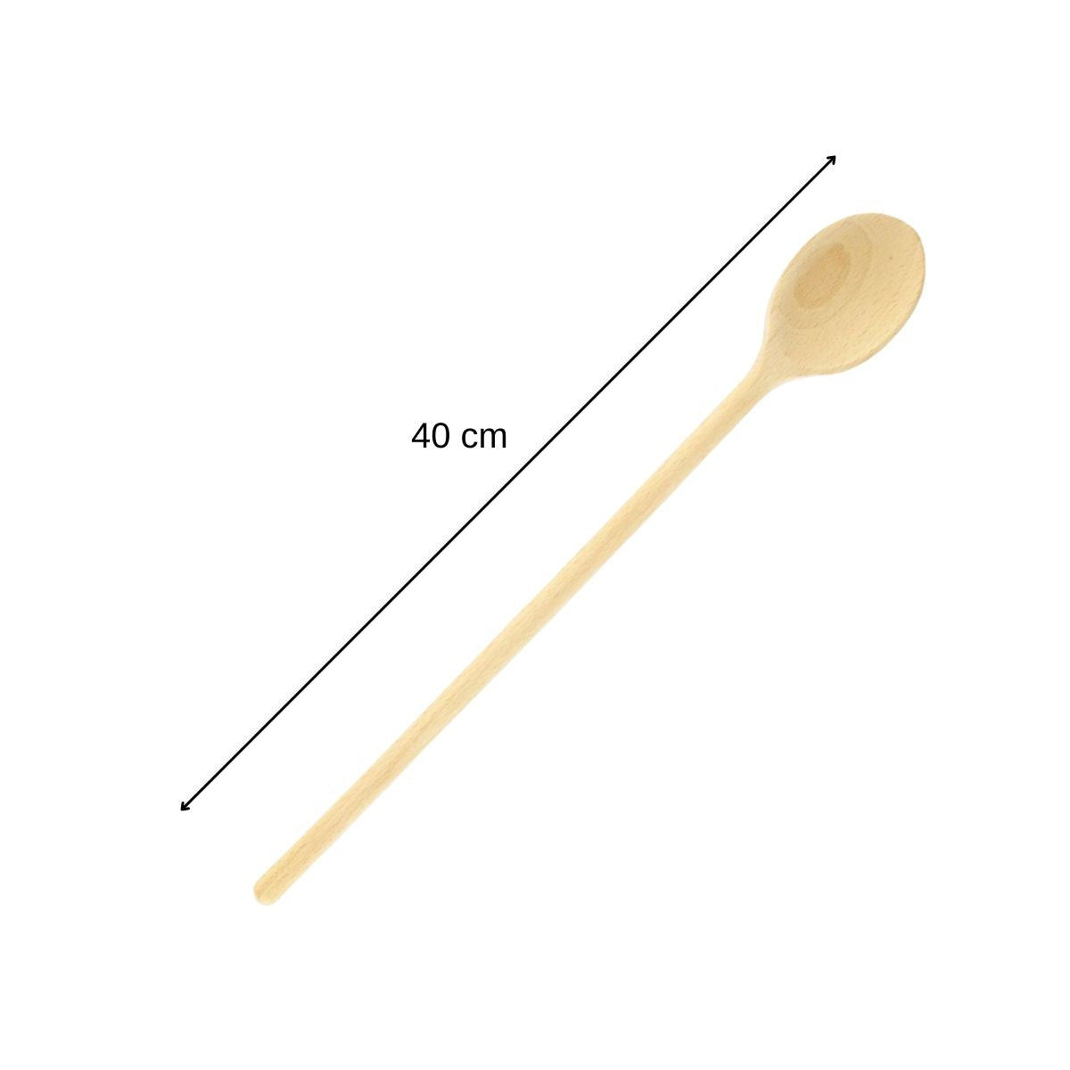 Cuillère de cuisine en bois 40 cm  Wood Edition Fackelmann - Mathon - 3