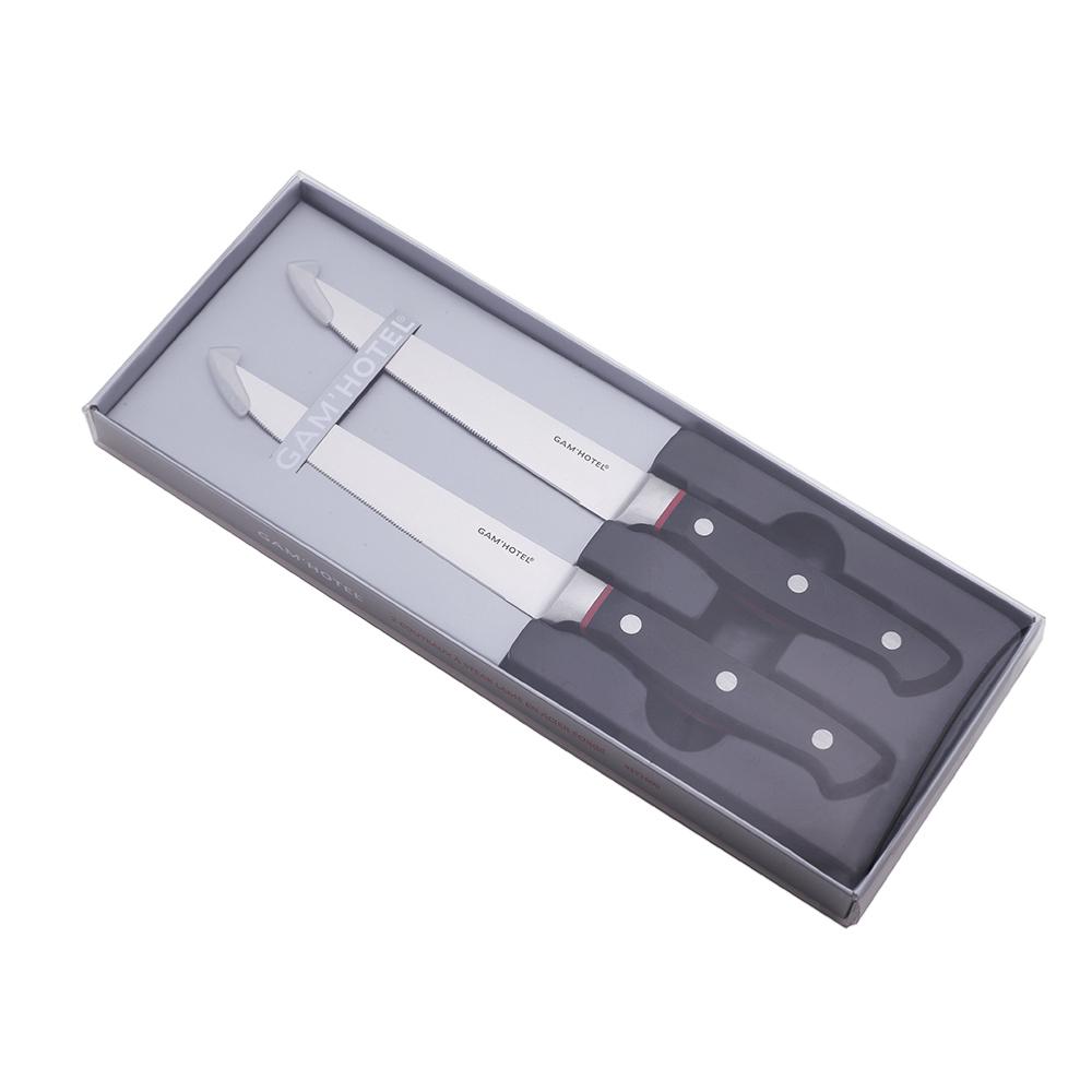2 Couteaux à steak 25cm Gam Hotel - Mathon - 3