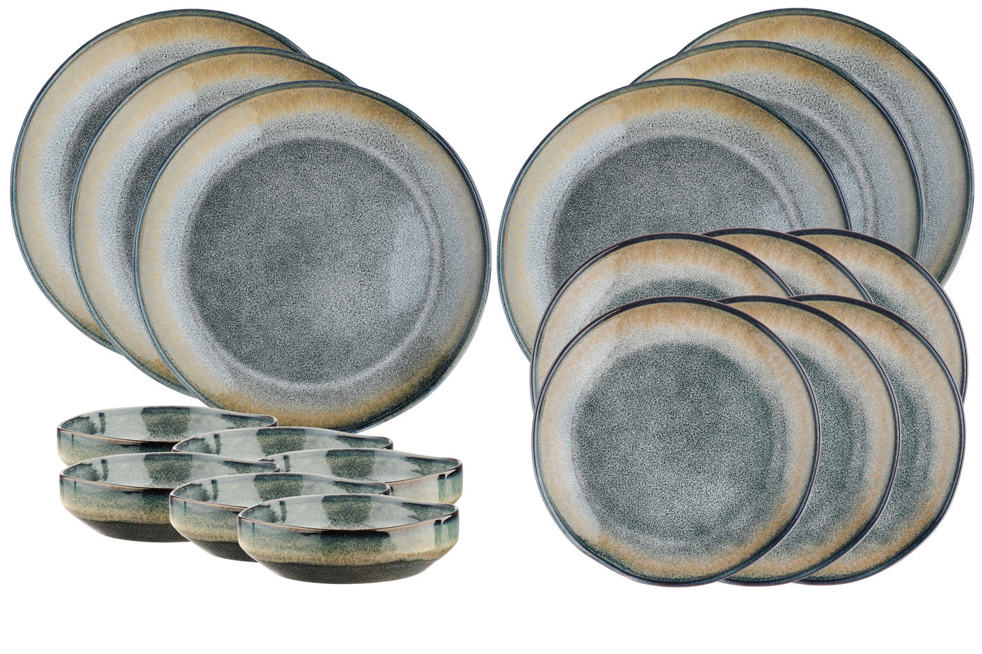 Service Les Essentiels GENESIS - 18 pièces - Terre Björn - Mathon - 1