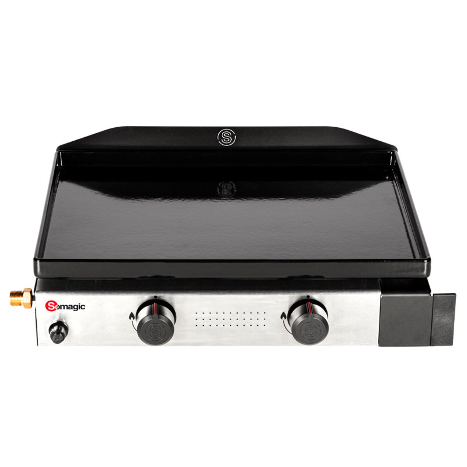 Plancha à gaz SOLIA 200 2 brûleurs 4,25kW Somagic - Mathon - 2
