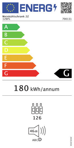 Cave à Vin Bi-Zone 126 Bouteilles - Bartscher - Mathon - 2