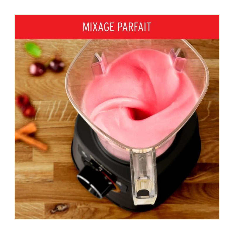 Moulinex blender, bol léger incassable 2 l, mixeur haute vitesse, lames powelix life, nettoyage facile, perfectmix Moulinex - Mathon - 3
