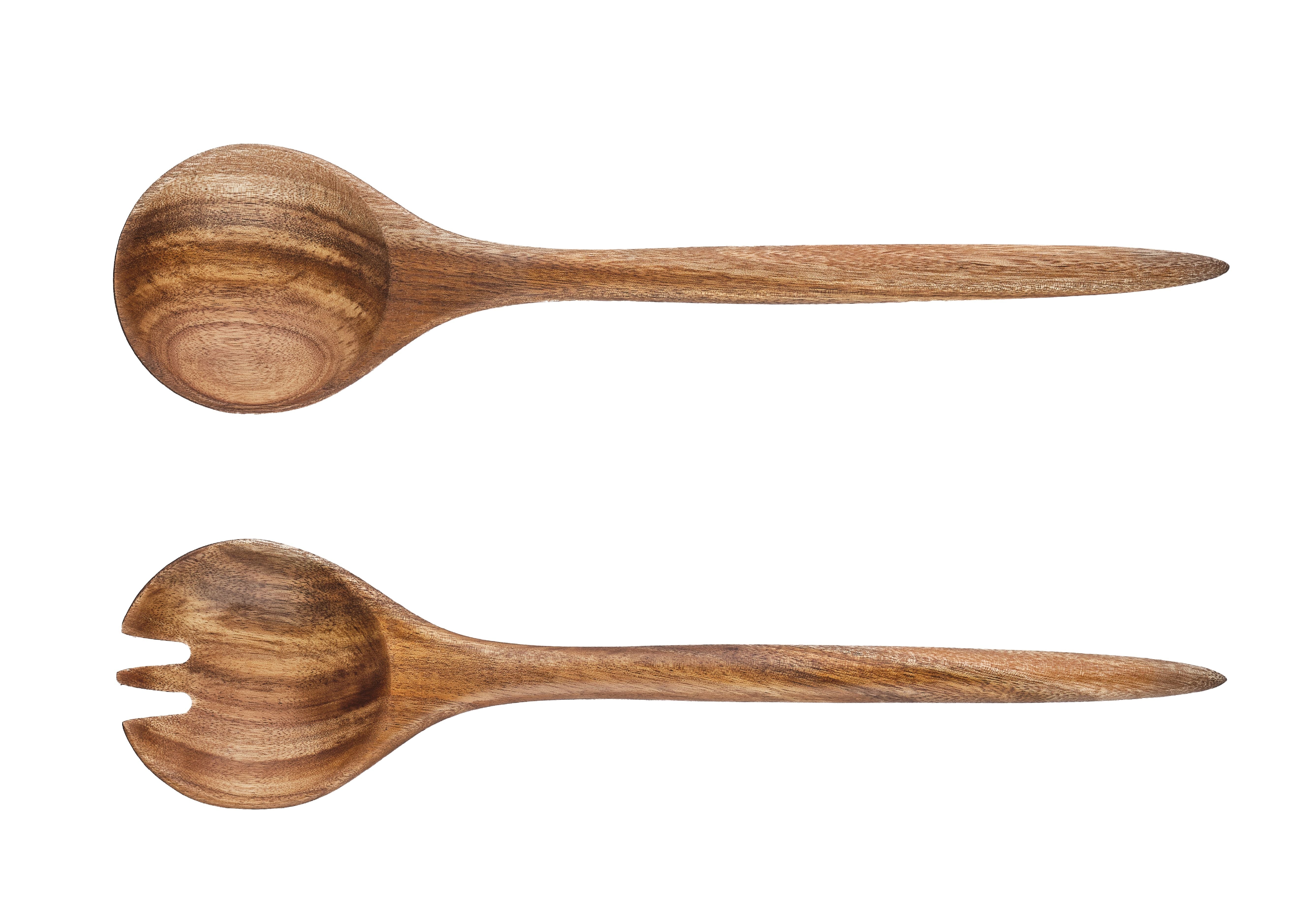 Couverts à salade en bois d